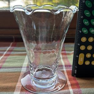 Princess House Optic Waves Crystal Candle Lamp in original box #359